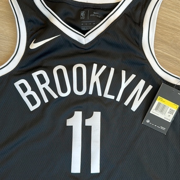 Kyrie Irving Brooklyn Nets Swingman Jersey Icon Edition Black Nba men’s s xl 3x - Picture 5 of 6